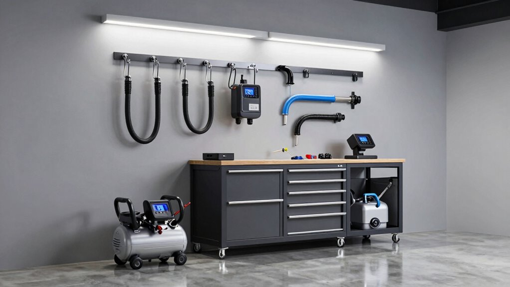 efficient home garage pneumatics