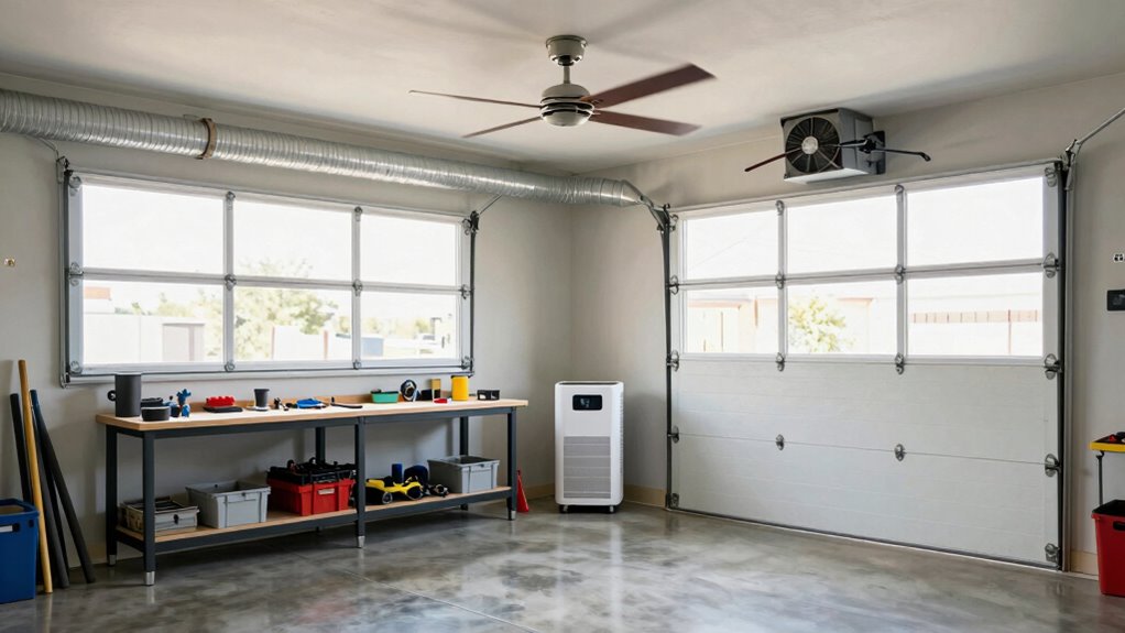 enhance garage air circulation