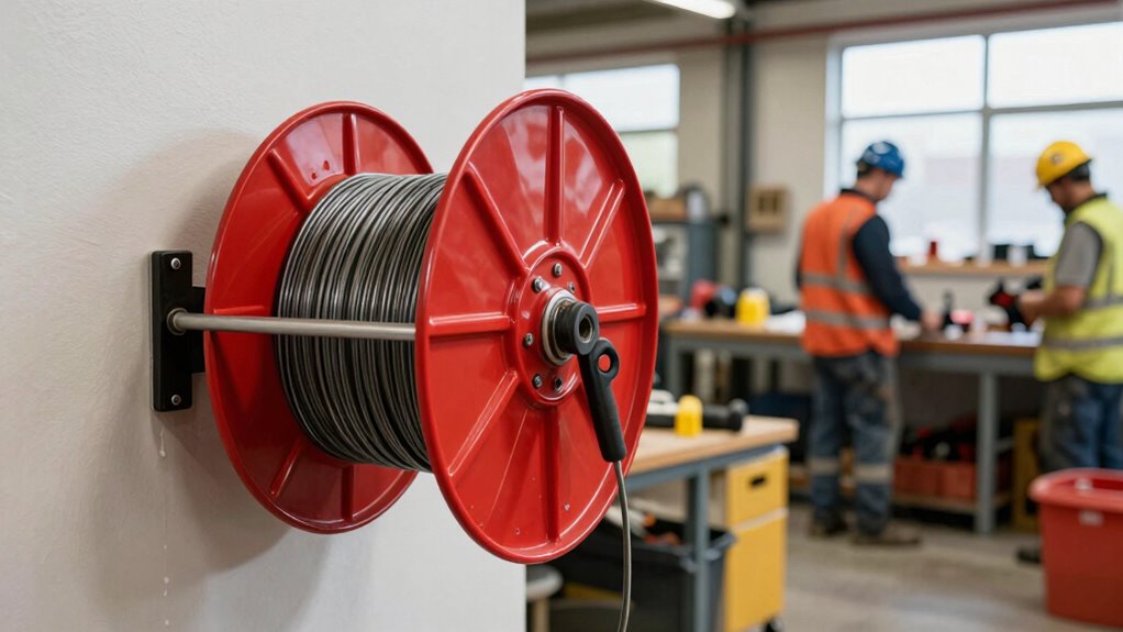 enhance safety with retractable reels