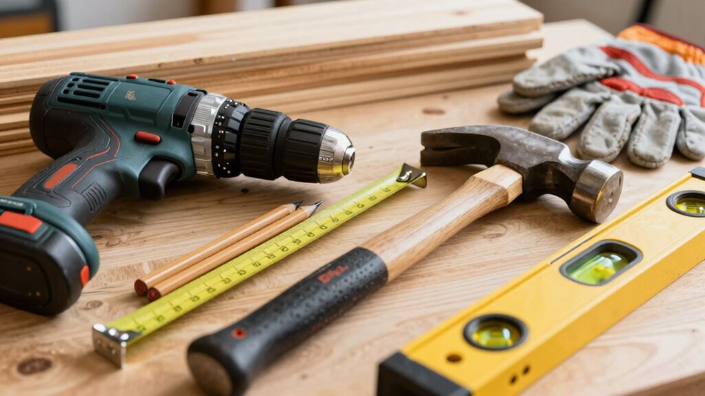 essential tools for shed building
