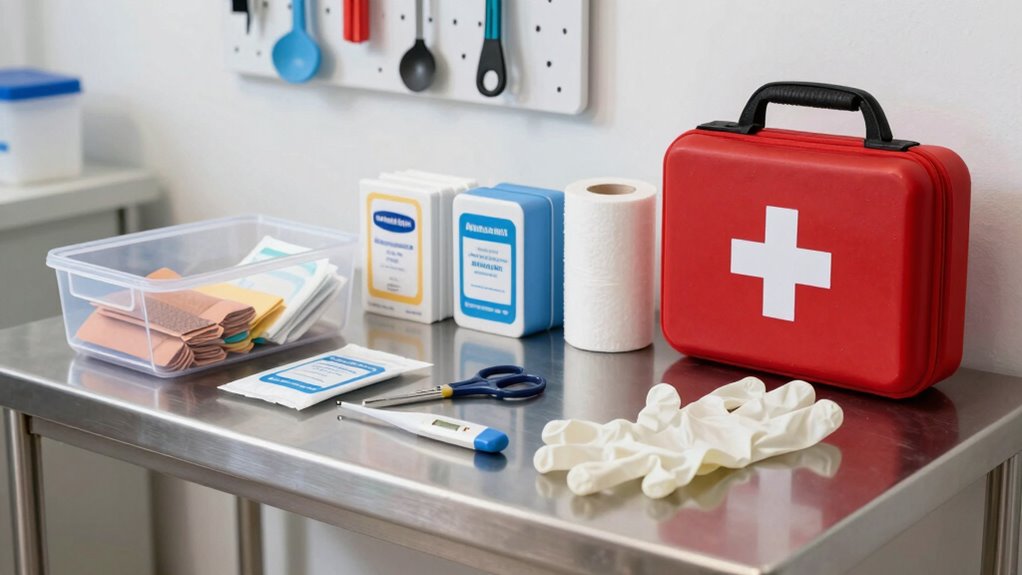 essential workshop first aid supplies