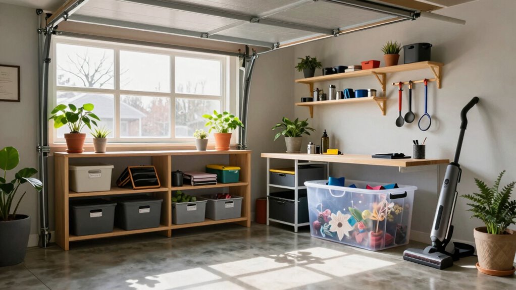 garage organization and decluttering