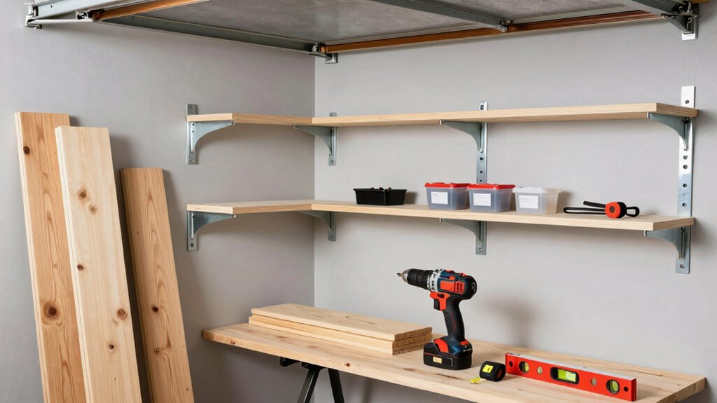 garage shelving building essentials