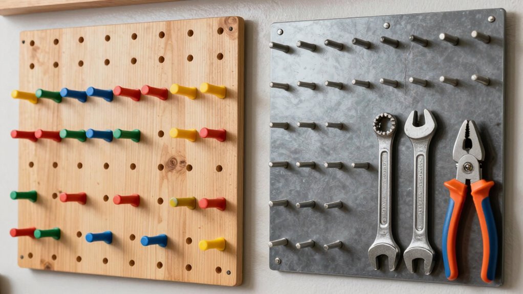 heavy duty wall organization options