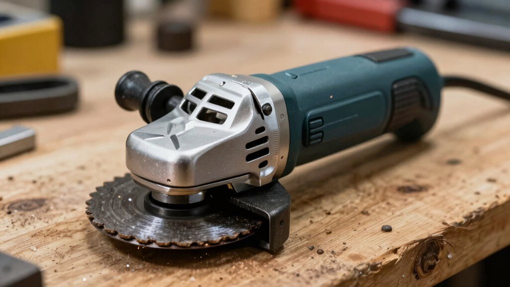 important angle grinder features