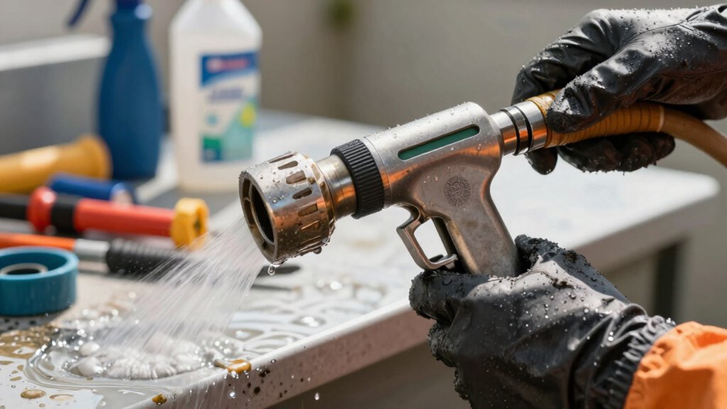 inspect pressure washers thoroughly