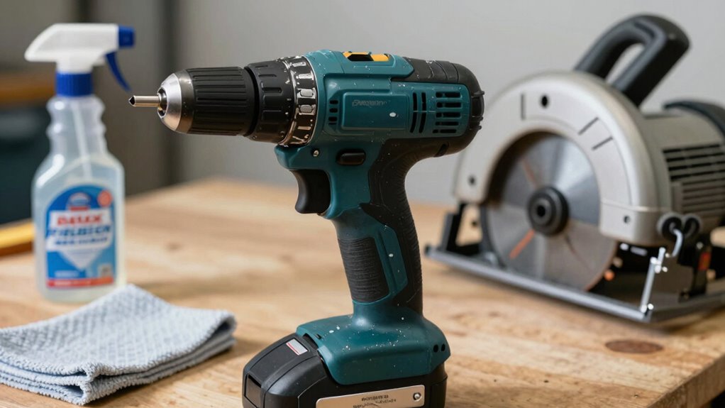lubricate moving parts only