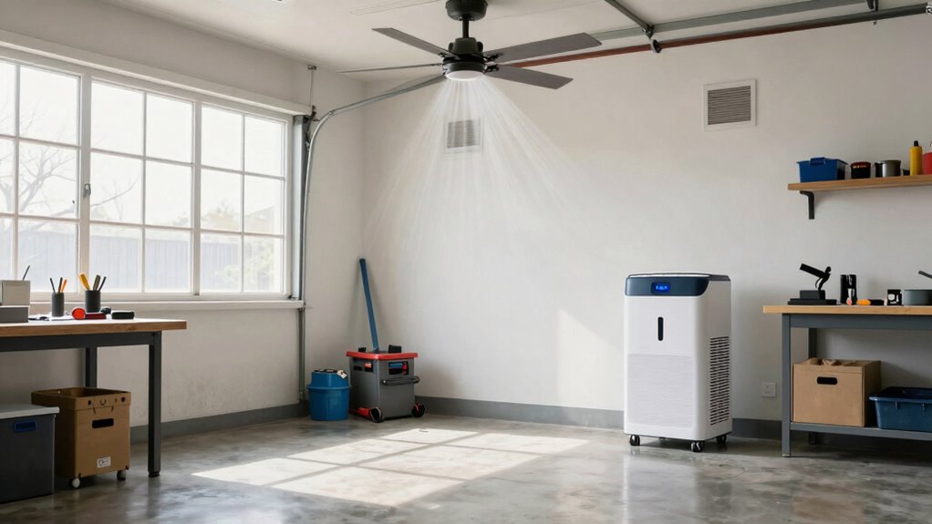 maintain dry ventilated garage