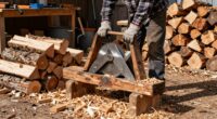 optimized firewood processing workflow