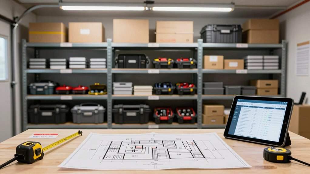 organize storage before purchasing