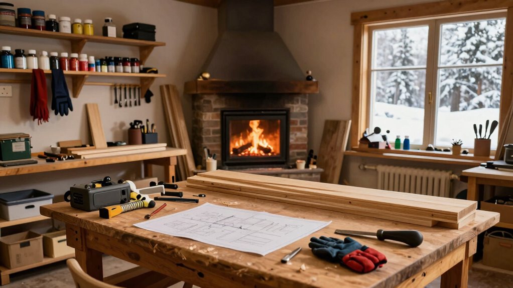 organize winter project workshop