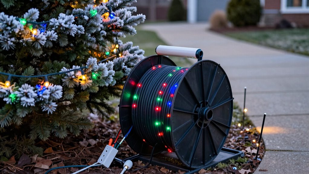 outdoor holiday lighting safety