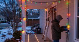 outdoor holiday lighting safety