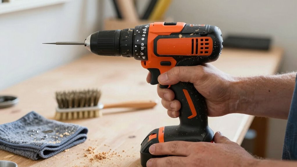 power tool dust management