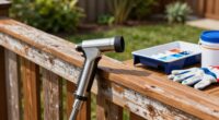 prepare sprayers for painting