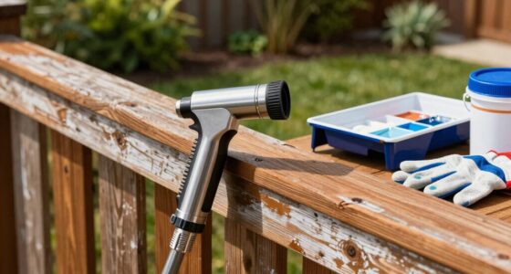 prepare sprayers for painting
