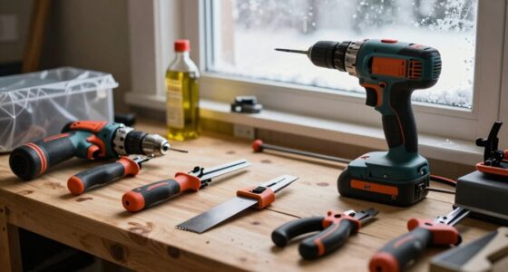 prepare tools for winter