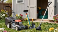 prepare yard equipment spring