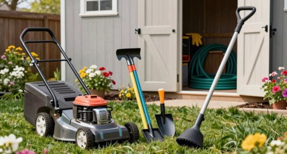 prepare yard equipment spring