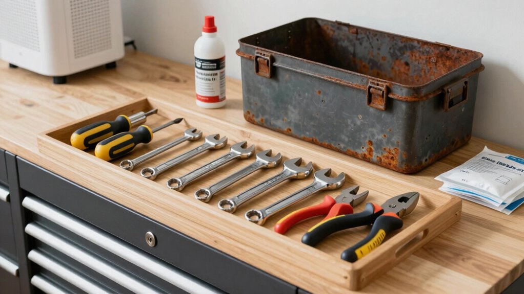 prevent rust with proper care