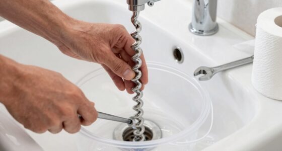 prevent spills during augering