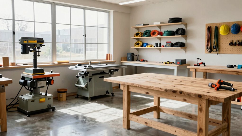 proper workshop tool setup