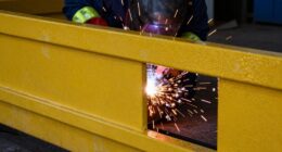 protect flammable materials during welding