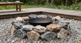 safe fire pit construction