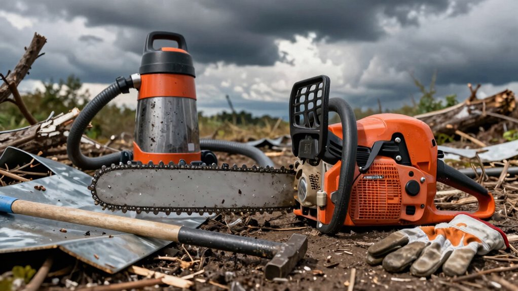 safety gear and effective tools