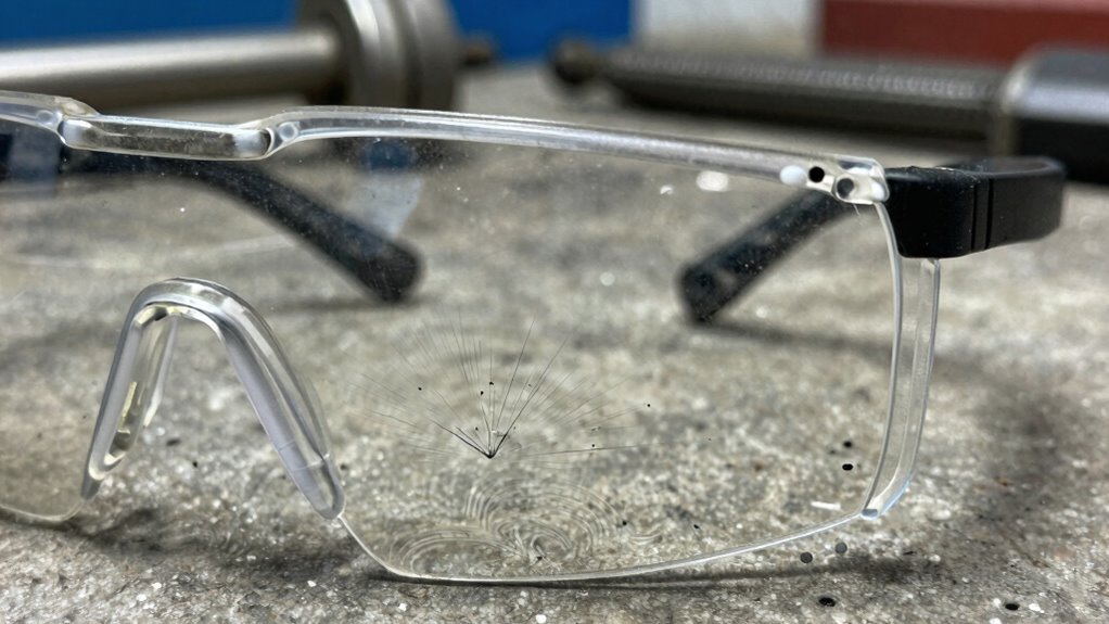 safety glasses design flaws