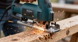 saw vibrates unpredictably