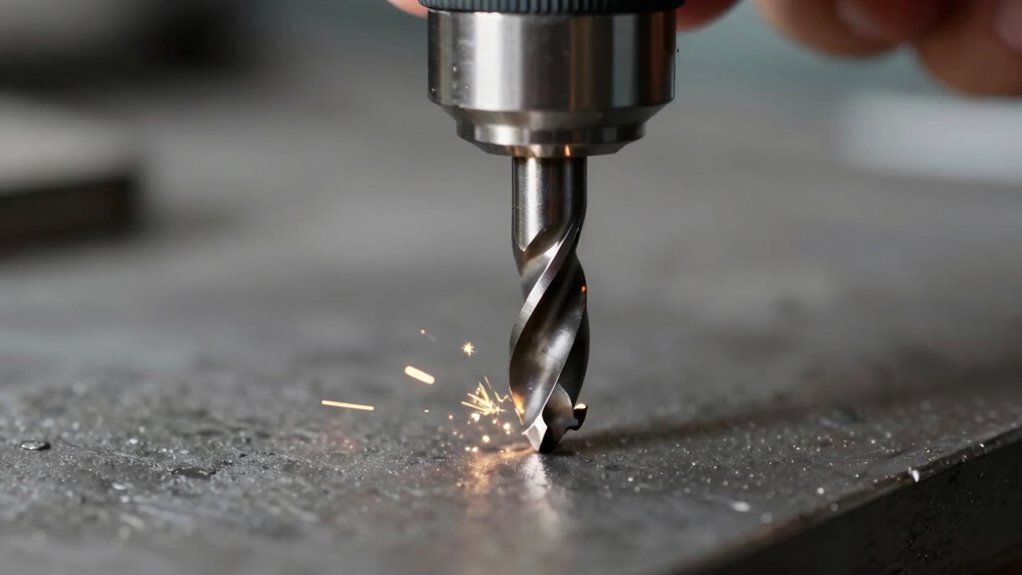 secure drill bit properly
