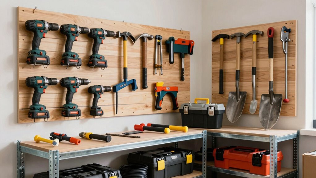 secure heavy tool storage safely