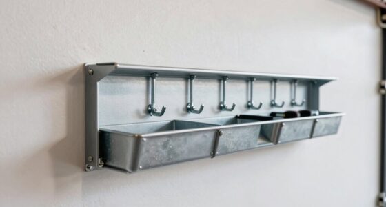 securely install wall storage