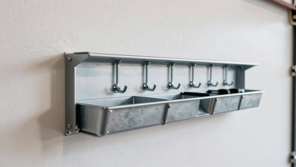 securely install wall storage
