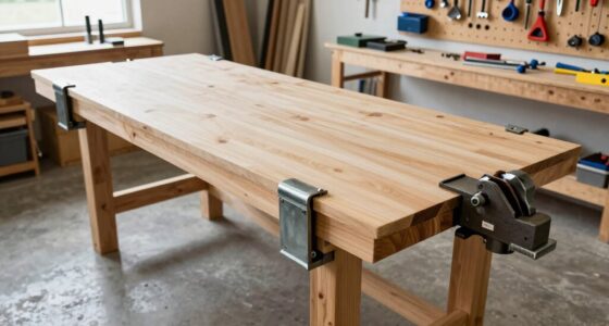 stabilize workbench under load