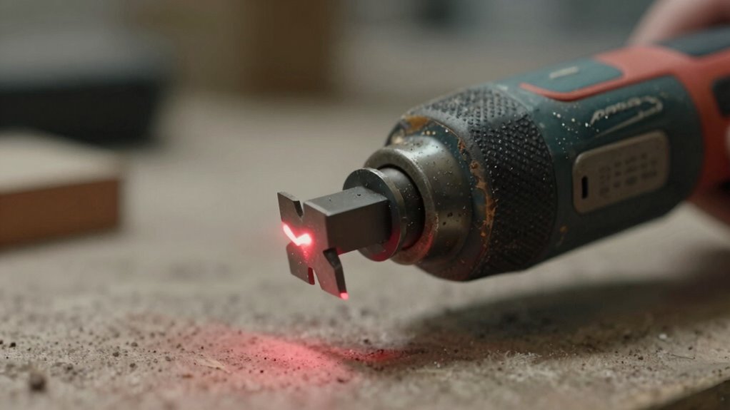 tool overheating causes damage