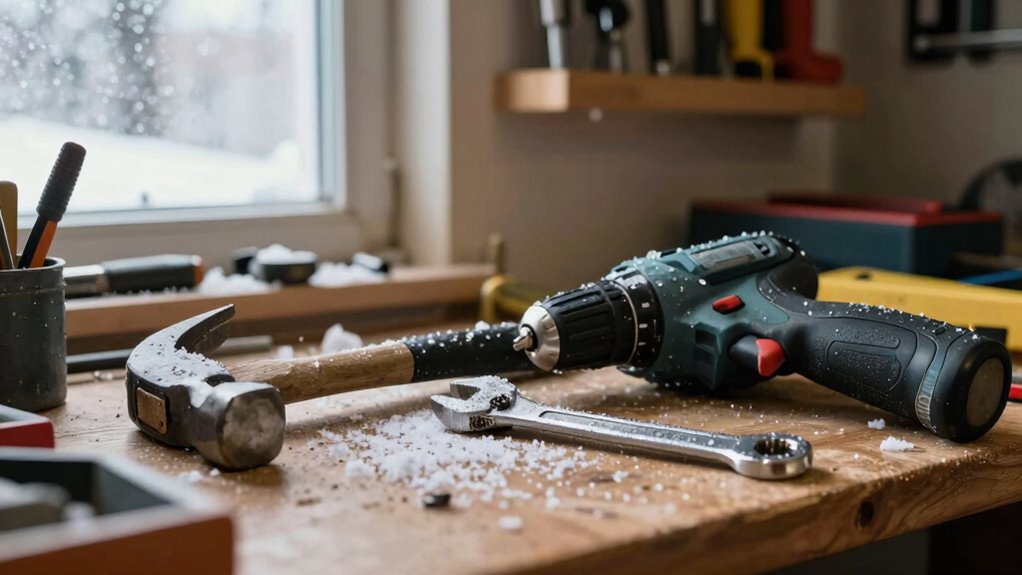winter tool maintenance season