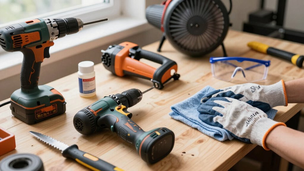 winterize and protect tools