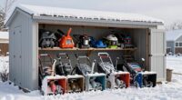 winterizing outdoor equipment