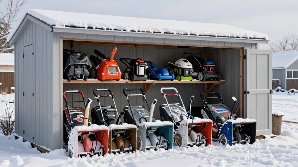 winterizing outdoor equipment