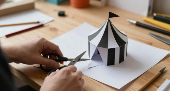 Construct Your Own Miniature Paper Brutalist Circuses with ‘Cirk’