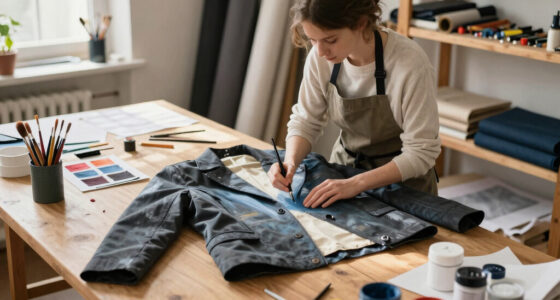 Amelia Cross Blends Bespoke Tailoring and Trompe-L’œil Painting in Her Sartorial Studies