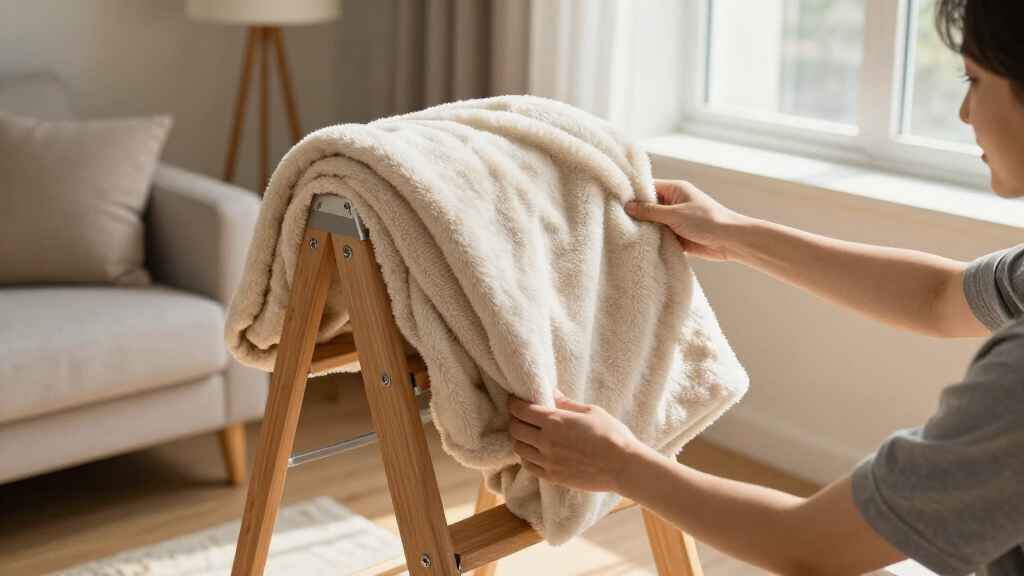Aldi's Best-Selling Blanket Storage Ladder Is Finally Back