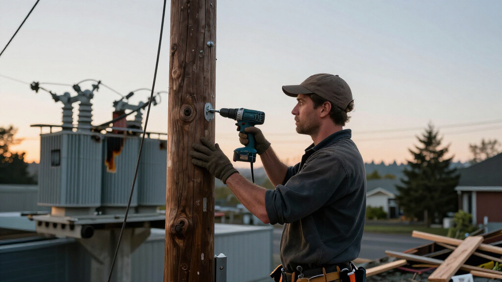 City Light Restores Power After Pole Fire Knocks Out Electricity In South Seattle - KOMO
