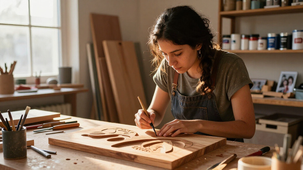 Estefania Ajcip’s Sculptural Paintings Unite The Memories Of A Separated Family