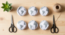 Folding Paper Globes