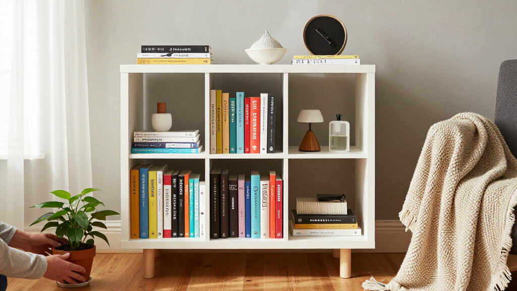 I Created A Pretty IKEA BILLY Hack That Seriously Cuts Clutter
