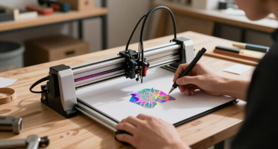 Making Holograms With A Pen Plotter