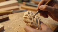 Tiny Faces Surface Amid Sweeping Lines In En Iwamura’s Expressive Sculptures